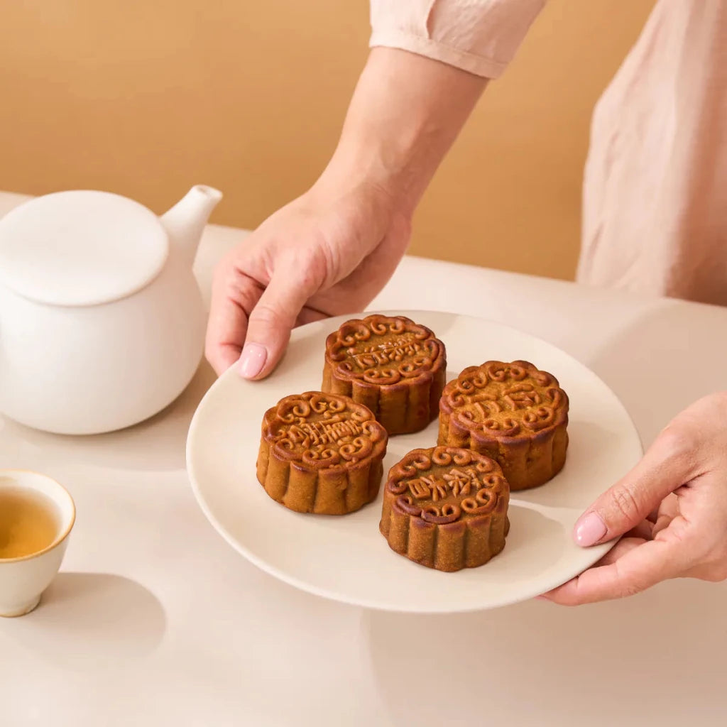 JZN Mix Mooncake Gift Box - 75g x 6pcs - ding-go