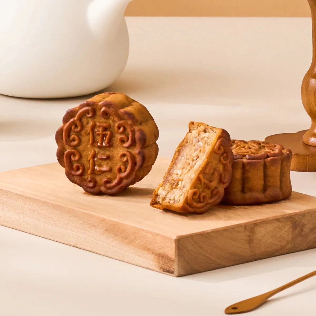 JZN Mix Mooncake Gift Box - 75g x 6pcs - ding-go