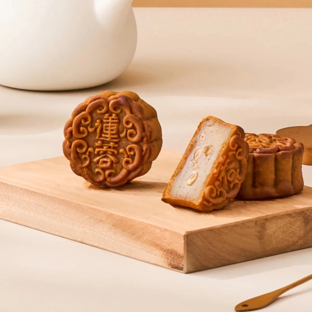 JZN Mix Mooncake Gift Box - 75g x 6pcs - ding-go