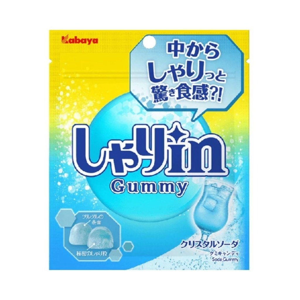 Kabaya Shari-in Gummy Crystal Soda - 52g - ding-go