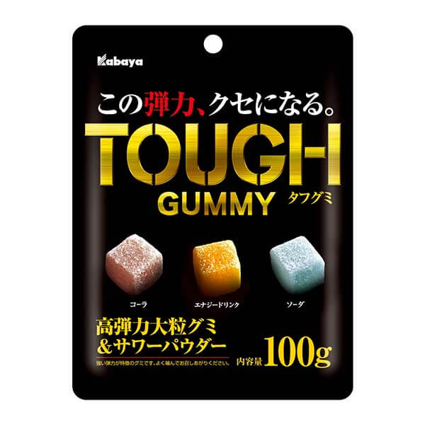 Kabaya Tough Gummy Multi Flavors - 100g - ding - go