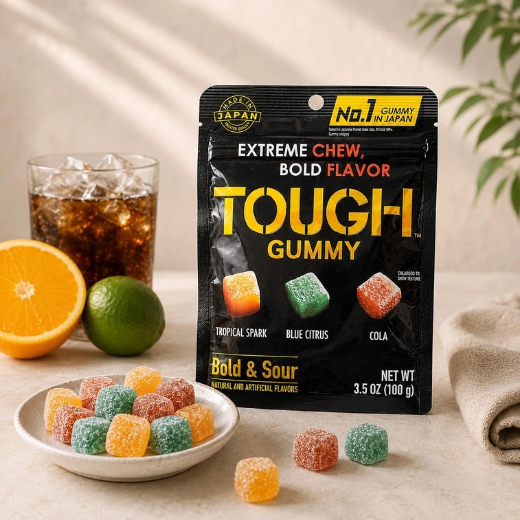 Kabaya Tough Gummy Natural & Artificial Flavors - 100g - ding-go
