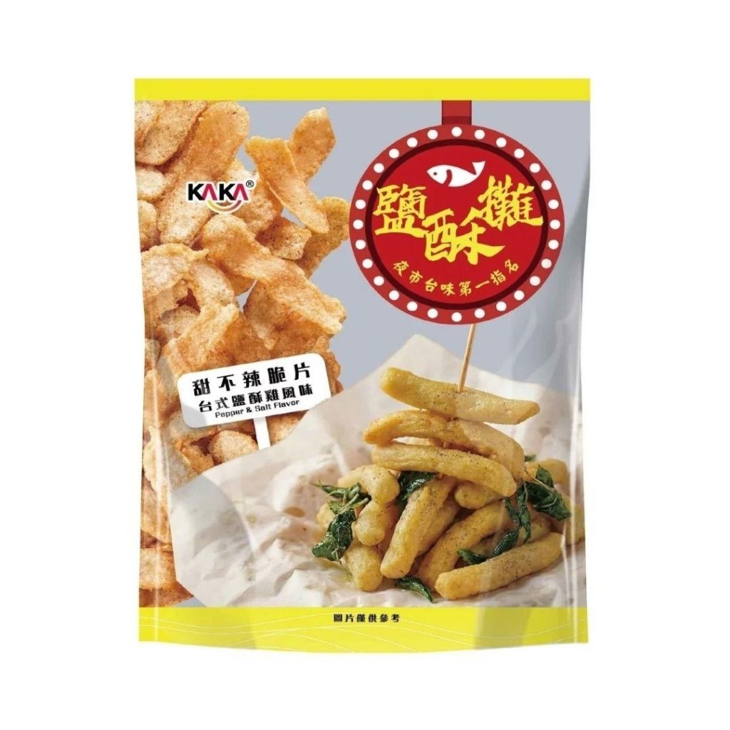 KAKA Tempura Crisps - Pepper & Salt Flavor - 45g - ding - go
