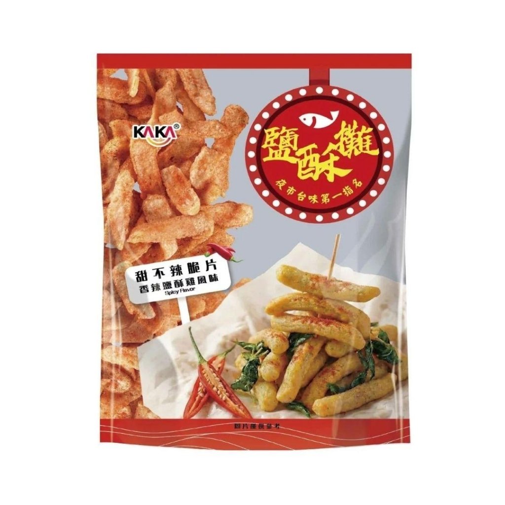 KAKA Tempura Crisps Spicy Flavor - 45g - ding - go