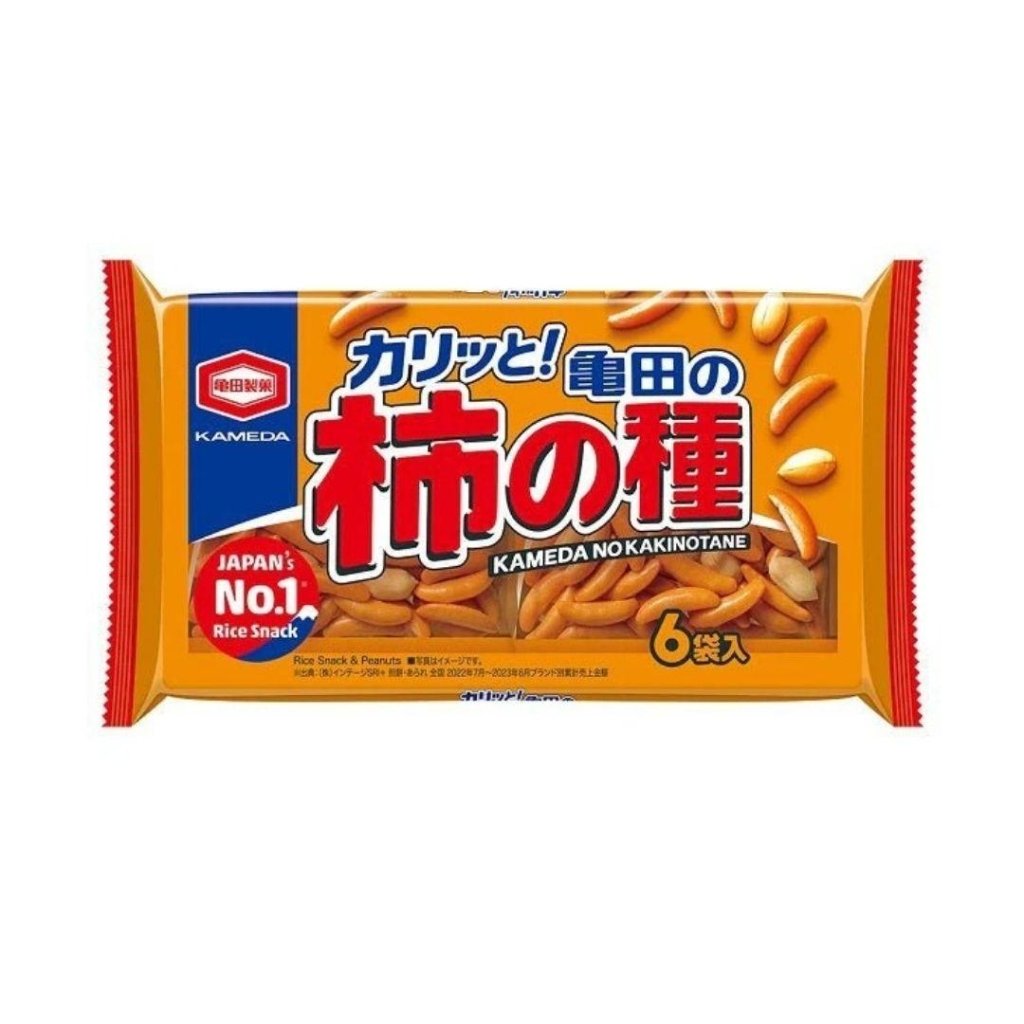 Kameda Seika Kameda Kaki No Tane Rice Crackers - 30g x 6 Pack - ding - go