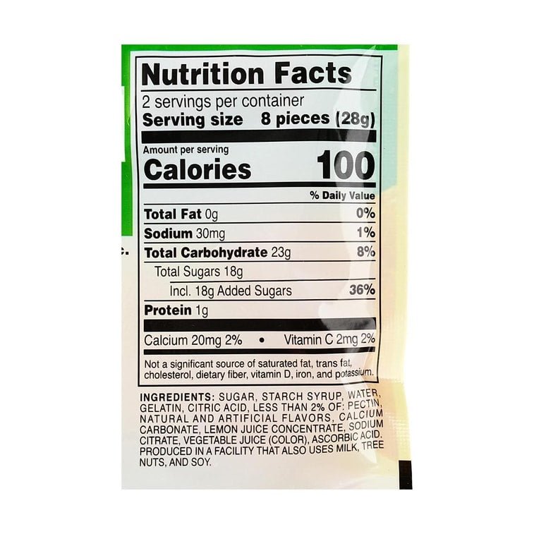 Kanro Pure Gummy Lemon - 56g - ding - go