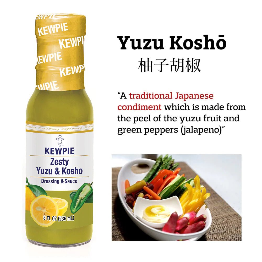 Kewpie Zesty Yuzu & Kosho - 236ml - ding - go