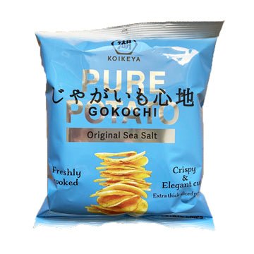Koikeya Jagaimo Gokochi Potato Chips Original - 54g - ding-go