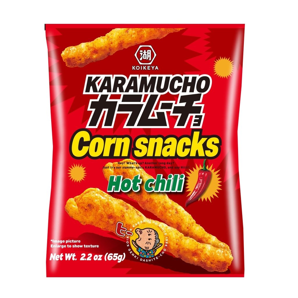 Koikeya Karamucho Corn Hot Chili - 65g
