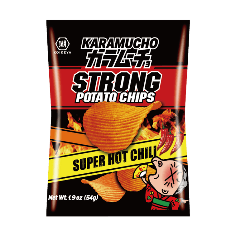 Koikeya Karamucho Strong Potato Chips - 54g - ding-go