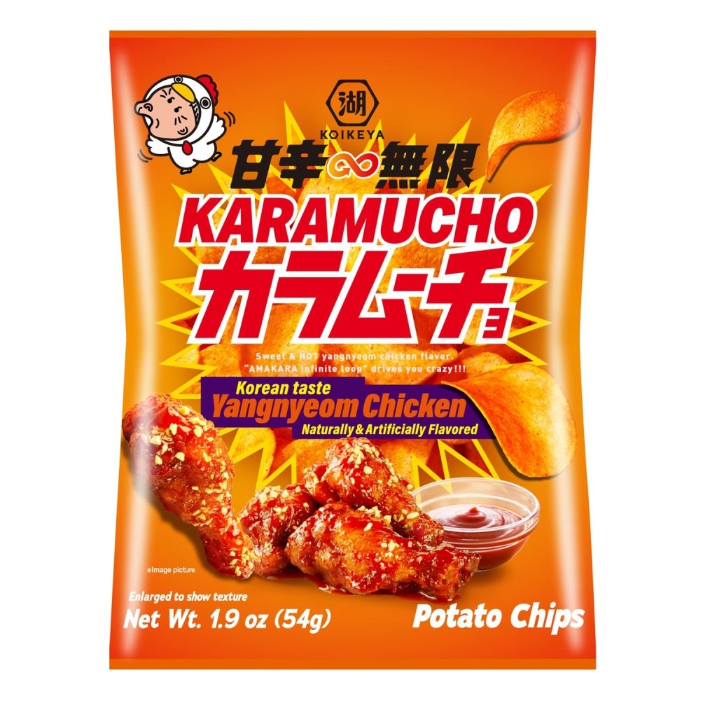 Koikeya Karamucho Yangnyeom Chicken Potato Chips - 54g