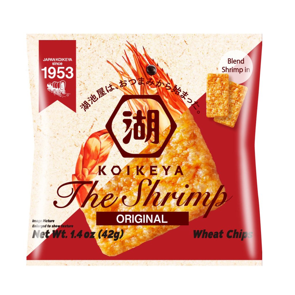 Koikeya The Shrimp Original Potato Chips - 42g - ding-go