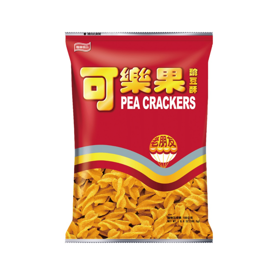 Koloko Pea Crackers Classic Garlic Flavor - 188g