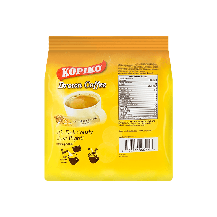 Kopiko Brown Coffee - 25g x 30 Pack - ding - go