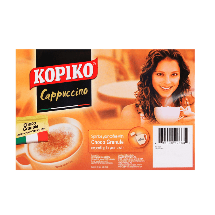 Kopiko Cappuccino - 25g x 10 Pack - ding - go