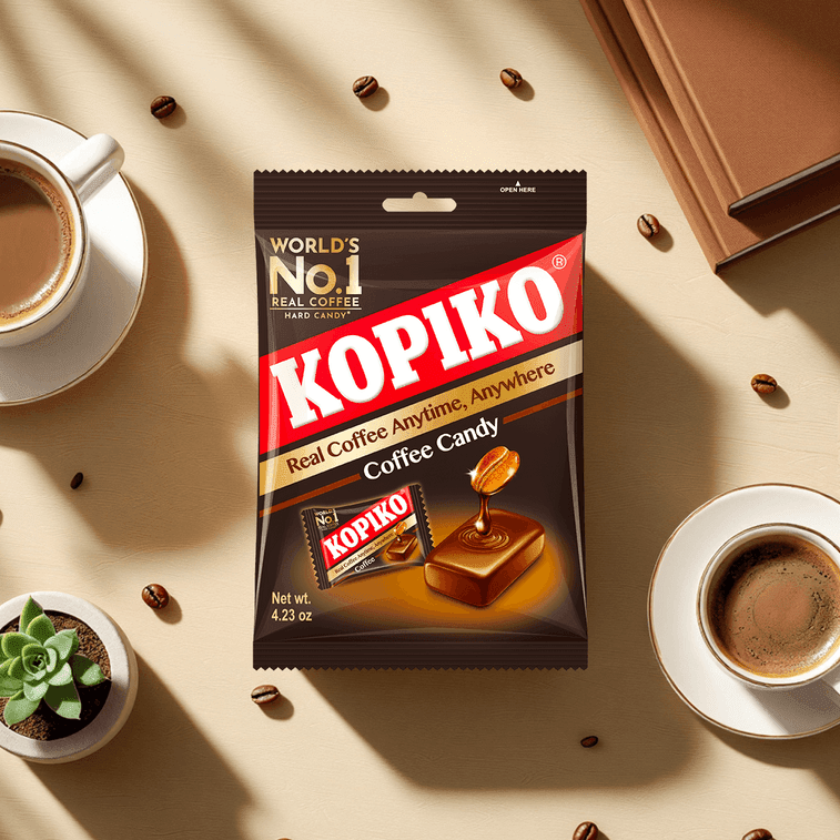 Kopiko Coffee Candy 120g, additional package view 2