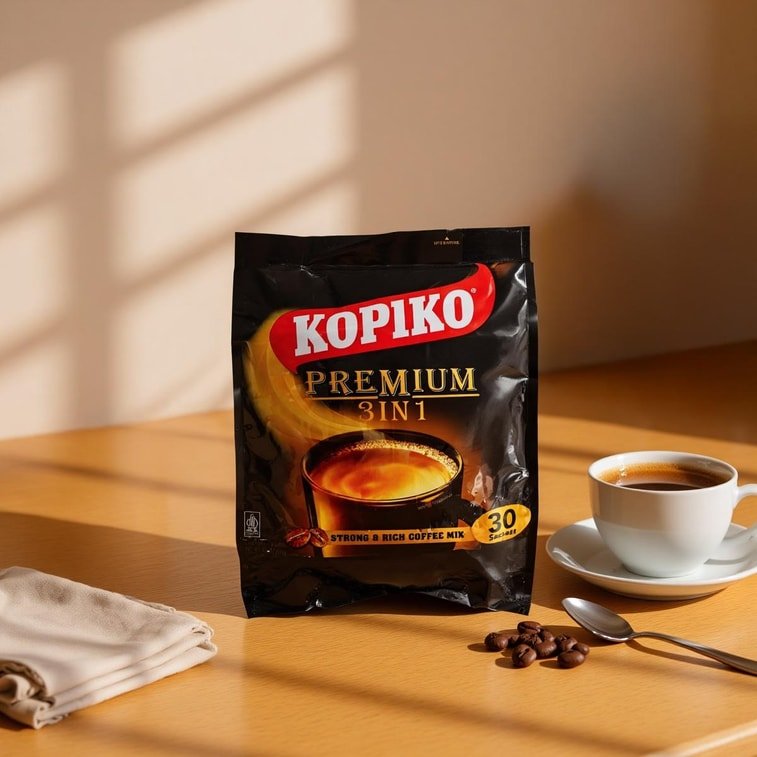Kopiko Premium Coffee 3 in 1 20g x 30 Pack, additional package view 2