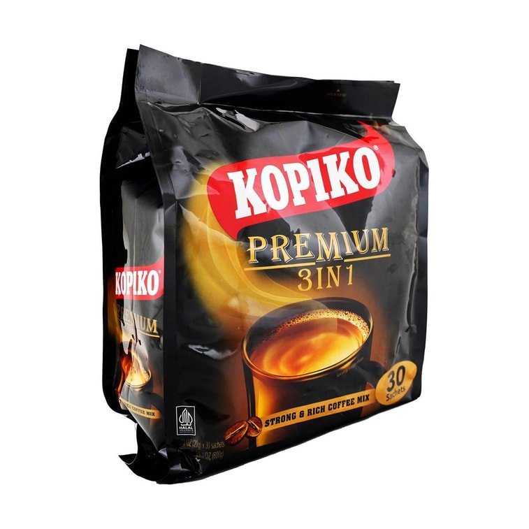 Kopiko Premium Coffee 3 in 1 20g x 30 Pack, additional package view 5