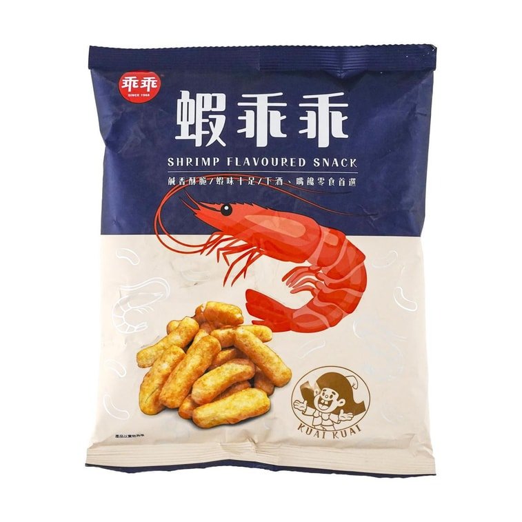 Kuai Kuai Shrimp-Flavored Corn Snack Bites - 40g - ding-go