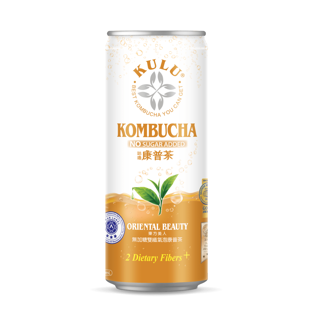 KULU Kombucha Oriental Beauty - No Sugar Added - 235g - ding-go