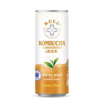酷康普茶 东方美人 无加糖双纤气泡康普茶 - 245g
