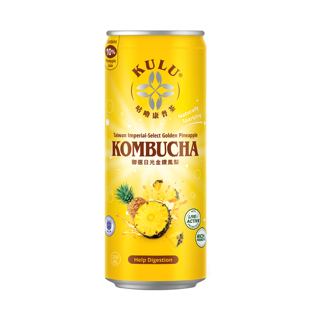 KULU Taiwan Imperial-Select Golden Pineapple Kombucha - 250g - ding-go