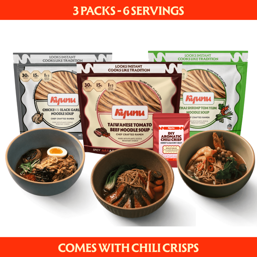 KYUNU Chef's Seasonal Trio & Chili Crisp - 2.1lb - ding-go