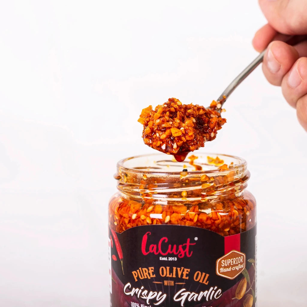 LaCust Chili Garlic Crunch - 165g - ding - go