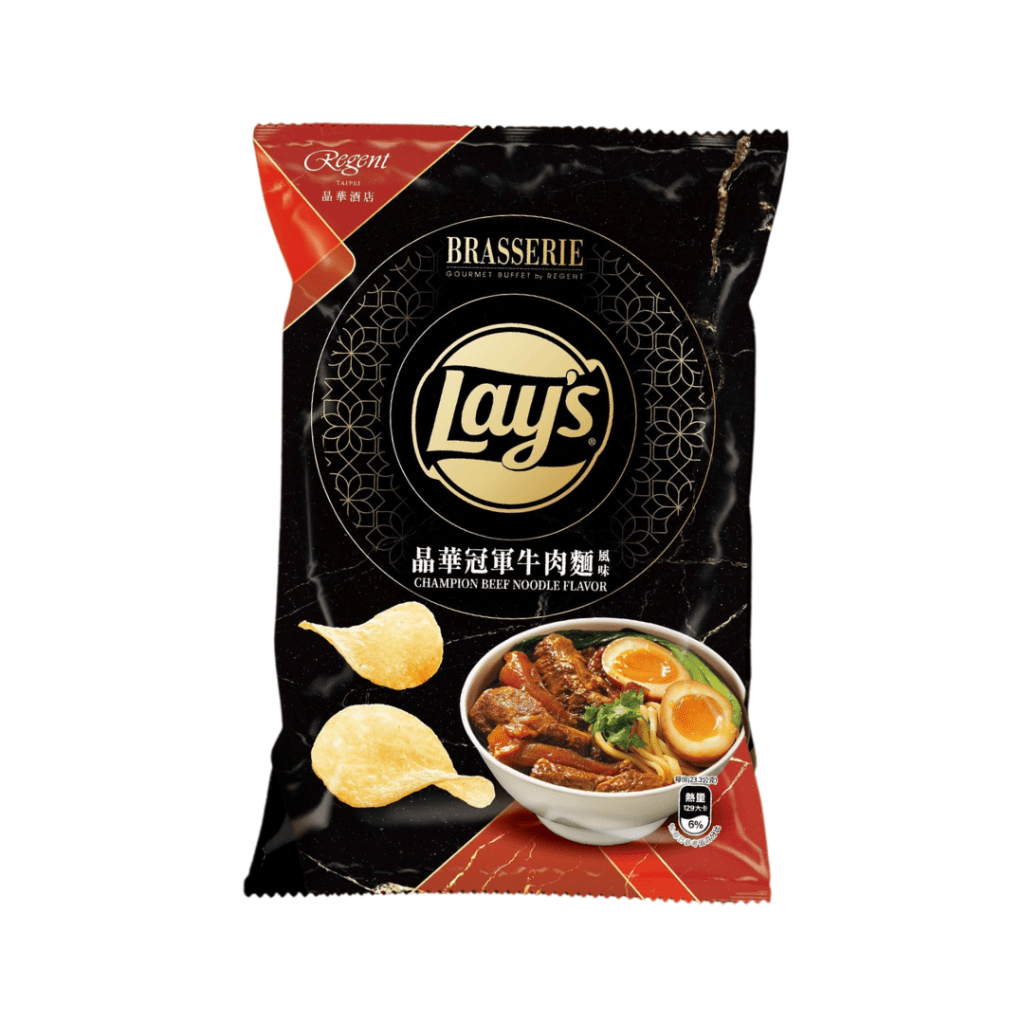 Lay's x Regent Taipei Champion Beef Noodle Flavor Chips - 70g