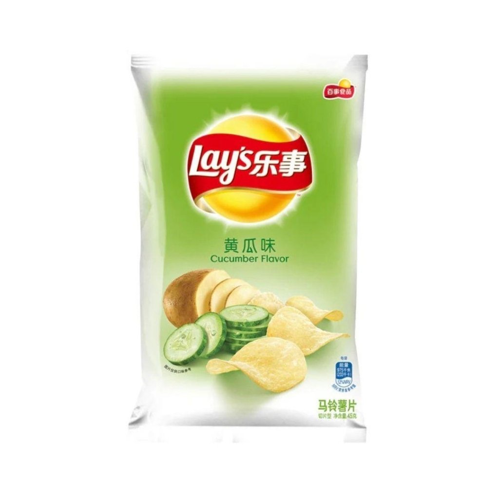 Lay's Potato Chips Cucumber Flavor - 70g - ding - go