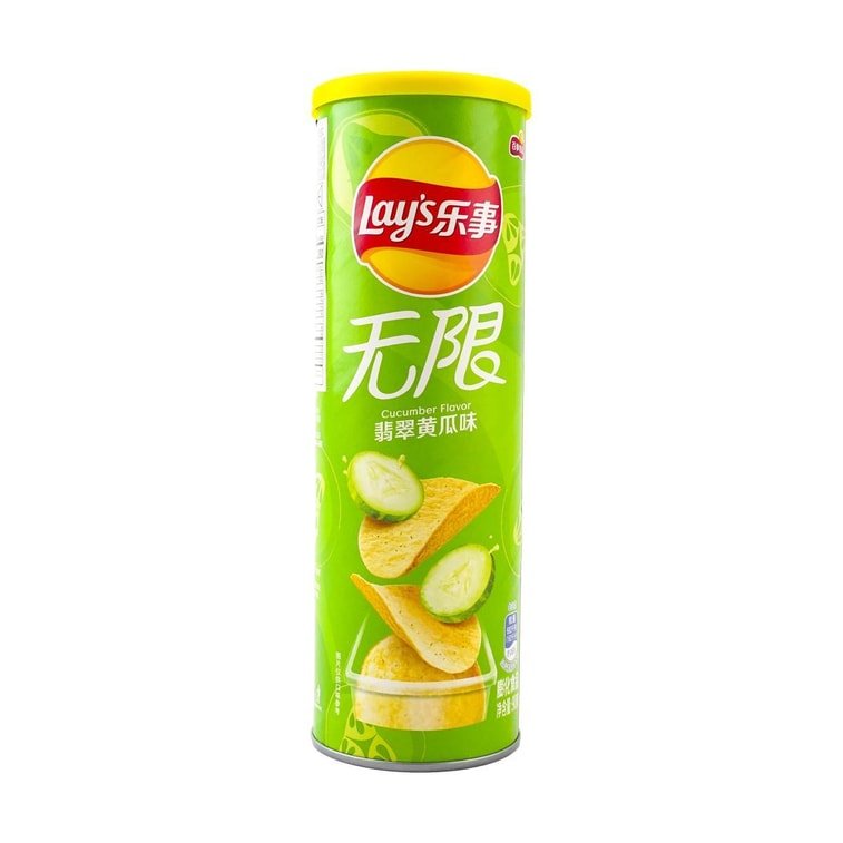 Lays Potato Chips Cucumber Flavor - 90g - ding - go