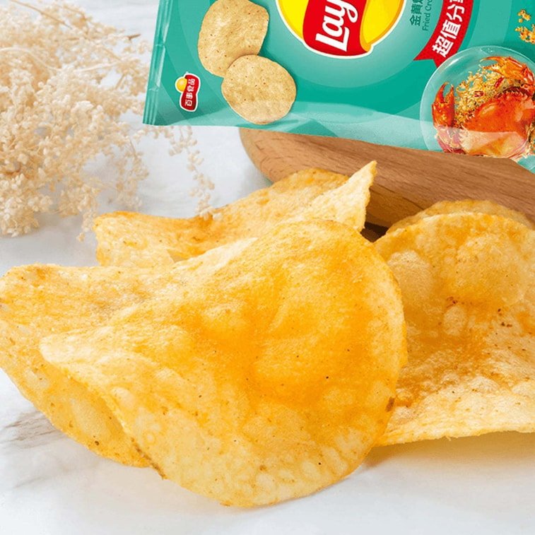 Lay's Potato Chips Fried Crab Flavor - 70g - ding - go