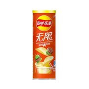 Lay's Potato Chips Sizzled Barbecue Flavor Stax - 90g - ding-go