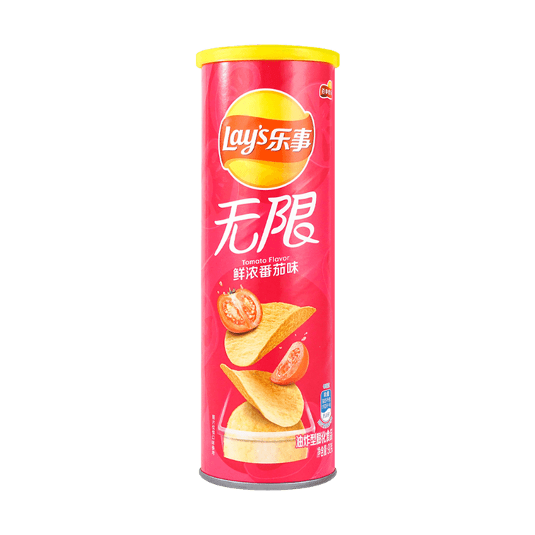 Lay's Potato Chips Tomato Flavor - 90g - ding - go