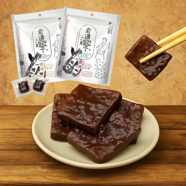 Liao Hsin - Lan Stewed Dried Tofu Spicy Flavor - 152g - ding - go