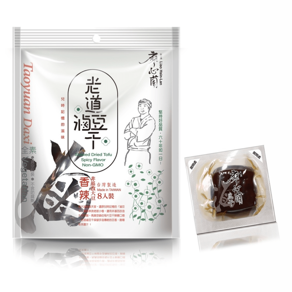 Liao Hsin - Lan Stewed Dried Tofu Spicy Flavor - 152g - ding - go