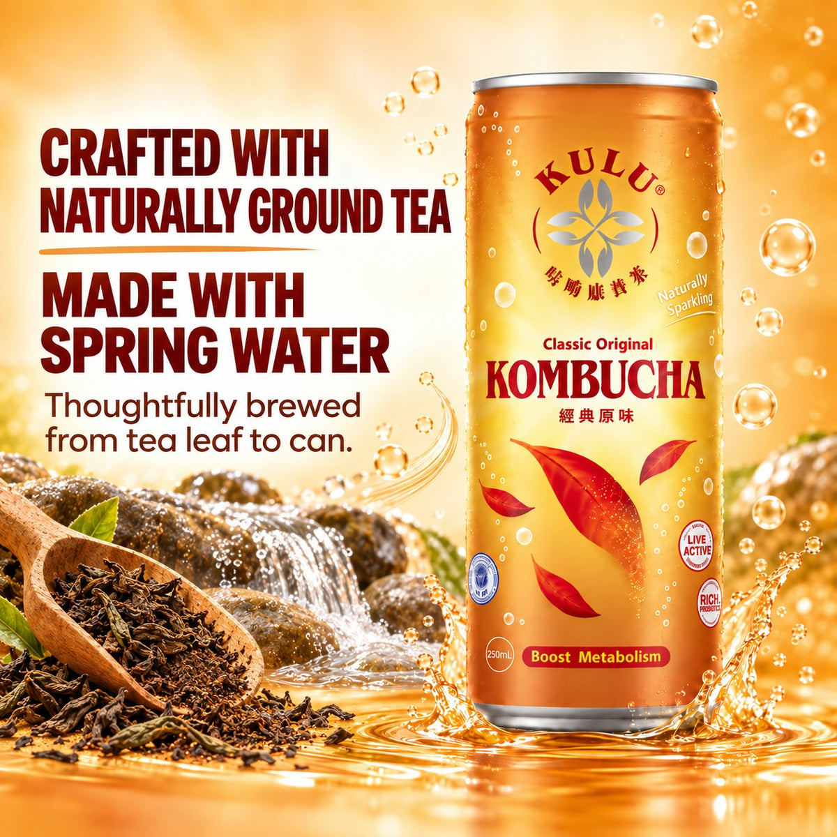 KULU Classic Original Kombucha - 250g