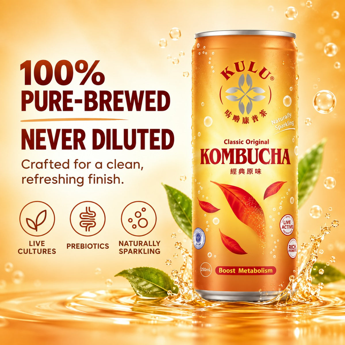 KULU Classic Original Kombucha - 250g