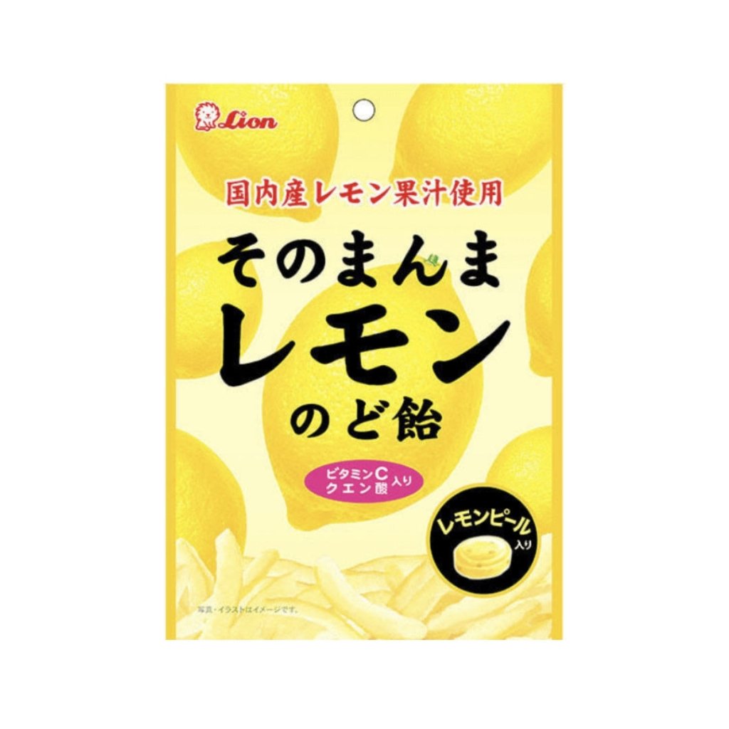 LION Sonomanma Lemon Throat Candy - 73g - ding-go