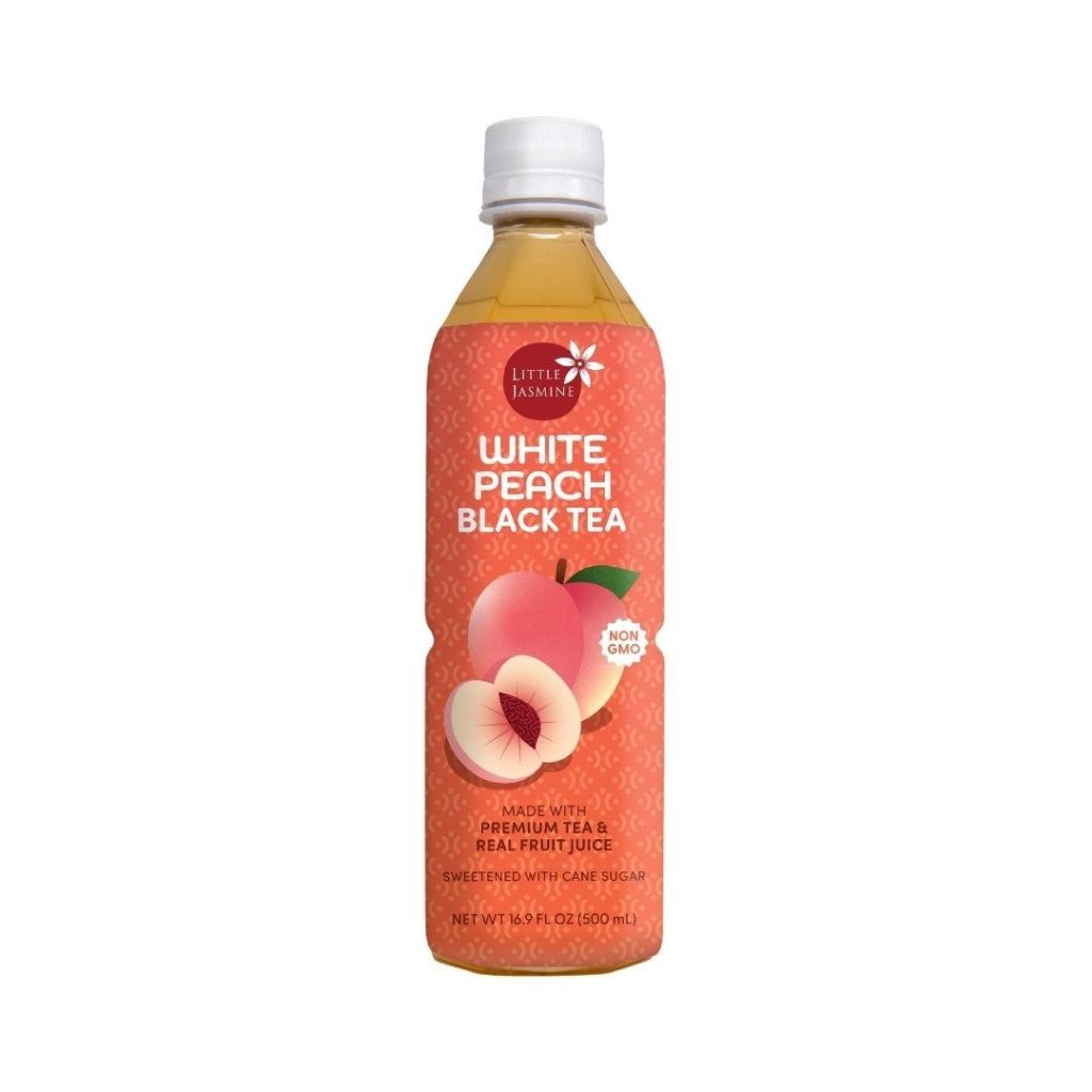 Little Jasmine White Peach Black Tea - 500ml - ding-go