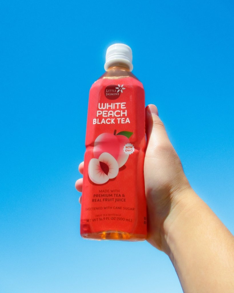 Little Jasmine White Peach Black Tea - 500ml - ding-go