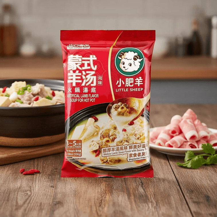 Little Sheep Artificial Mutton - 130g - ding-go