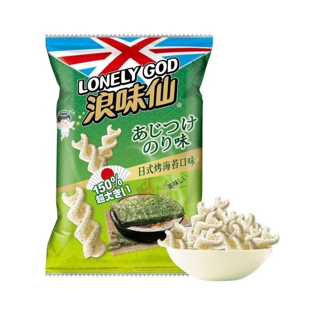 Lonely God Japanese Roasted Seaweed Flavor - 45g - ding - go