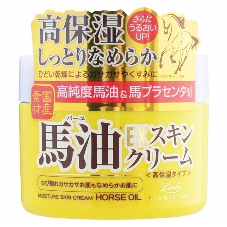 Loshi Moist Aid Horse Oil Skin Cream - 100g - ding - go