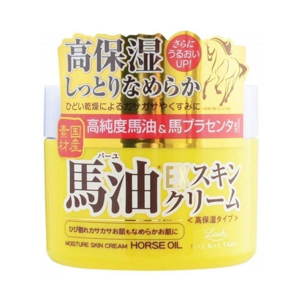 Loshi Moist Aid Horse Oil Skin Cream 100g