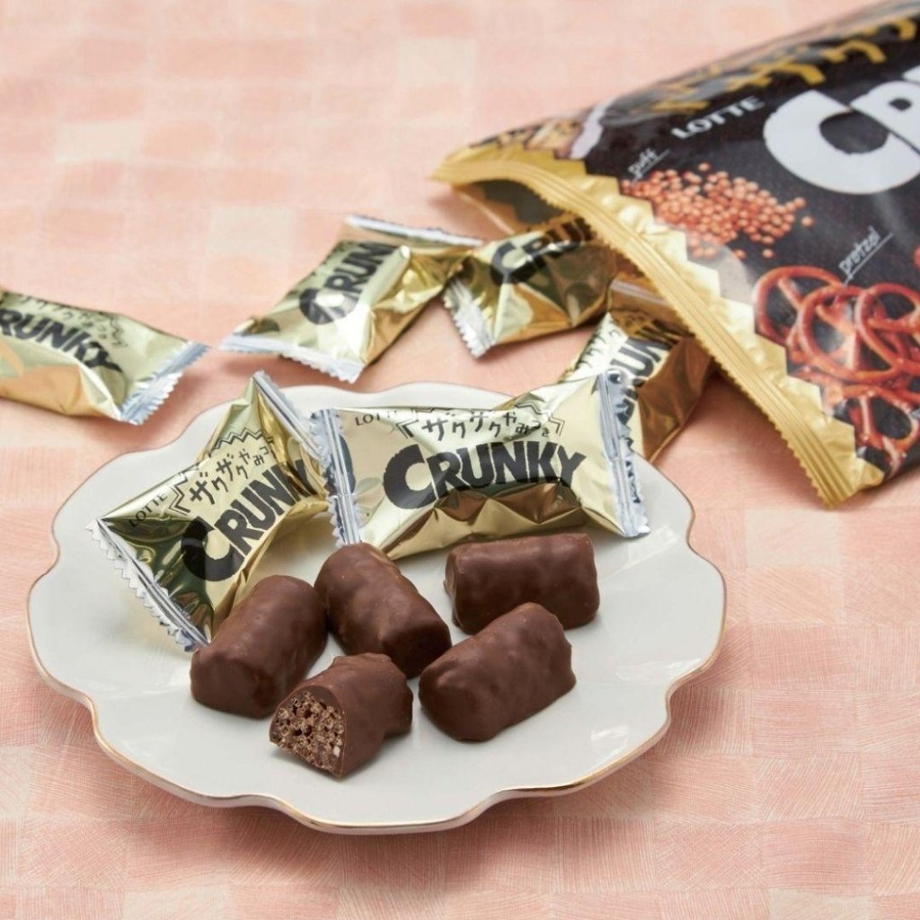 Lotte Crunchy Addictive Share Pack - 142g - ding - go