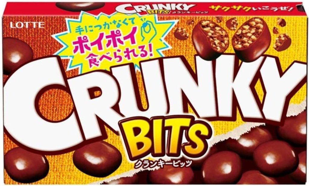 Lotte Crunchy Bits - 63g - ding-go