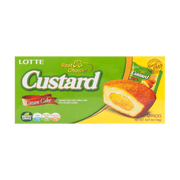 Lotte Custard Cream Cakes 23g x 6 Pack