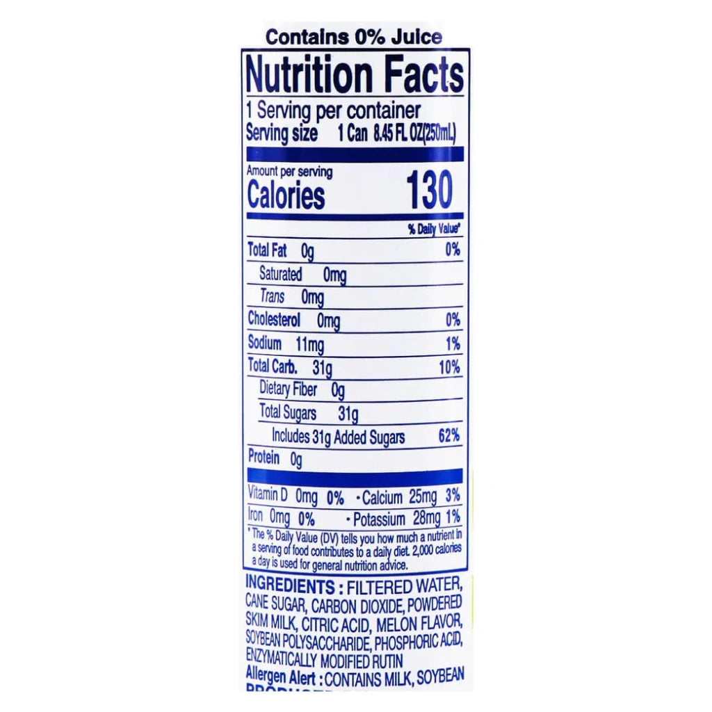 Lotte Milkis Melon Flavor - 250ml x 6 Pack - ding - go