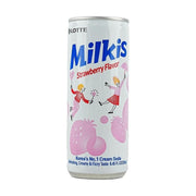 Lotte Milkis Strawberry Flavor - 250ml x 6 Pack - ding-go